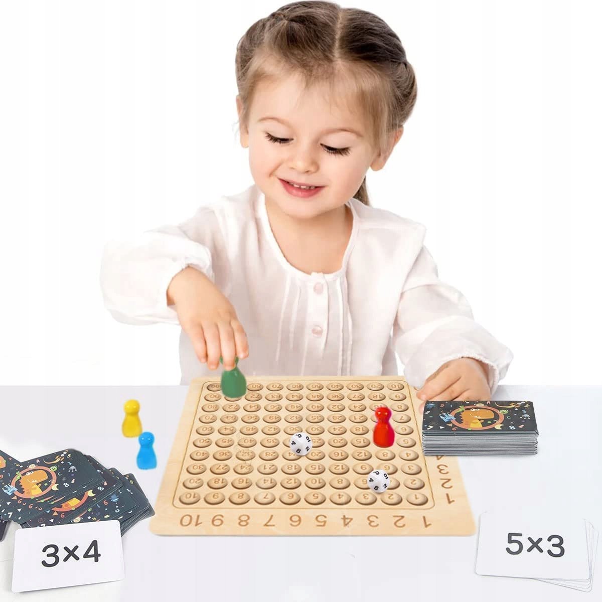 Montessori Vermenigvuldig spel voor kleuters