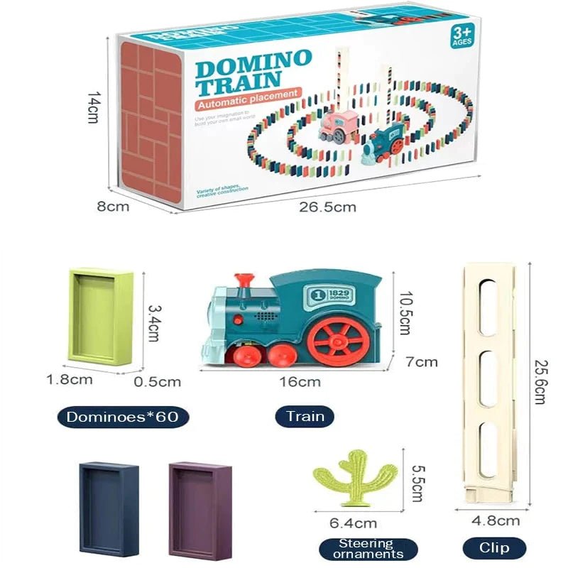Montessori Domino Trein