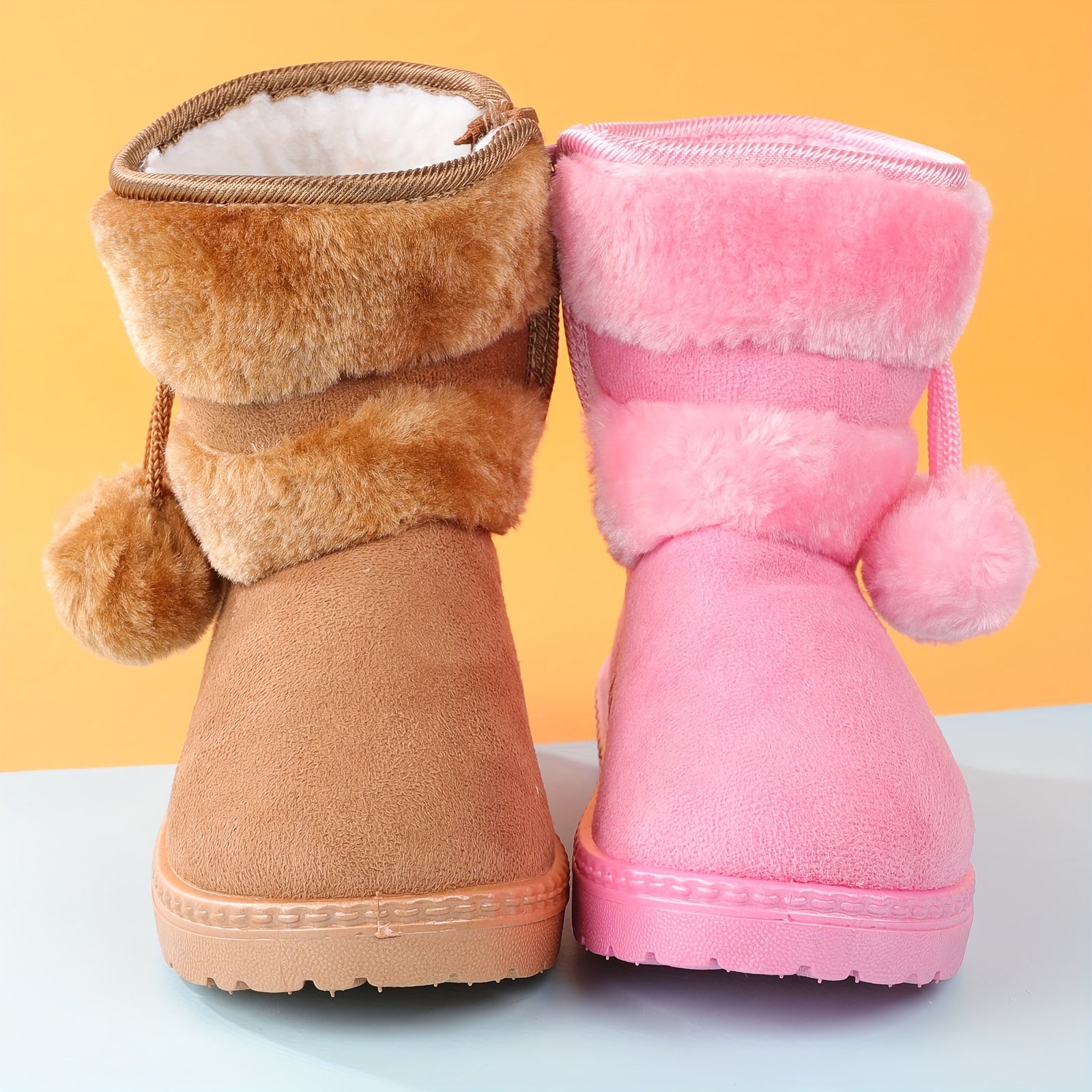 Chloe - Fleece Knusse Antislip Laarzen voor Meisjes in de Sneeuw