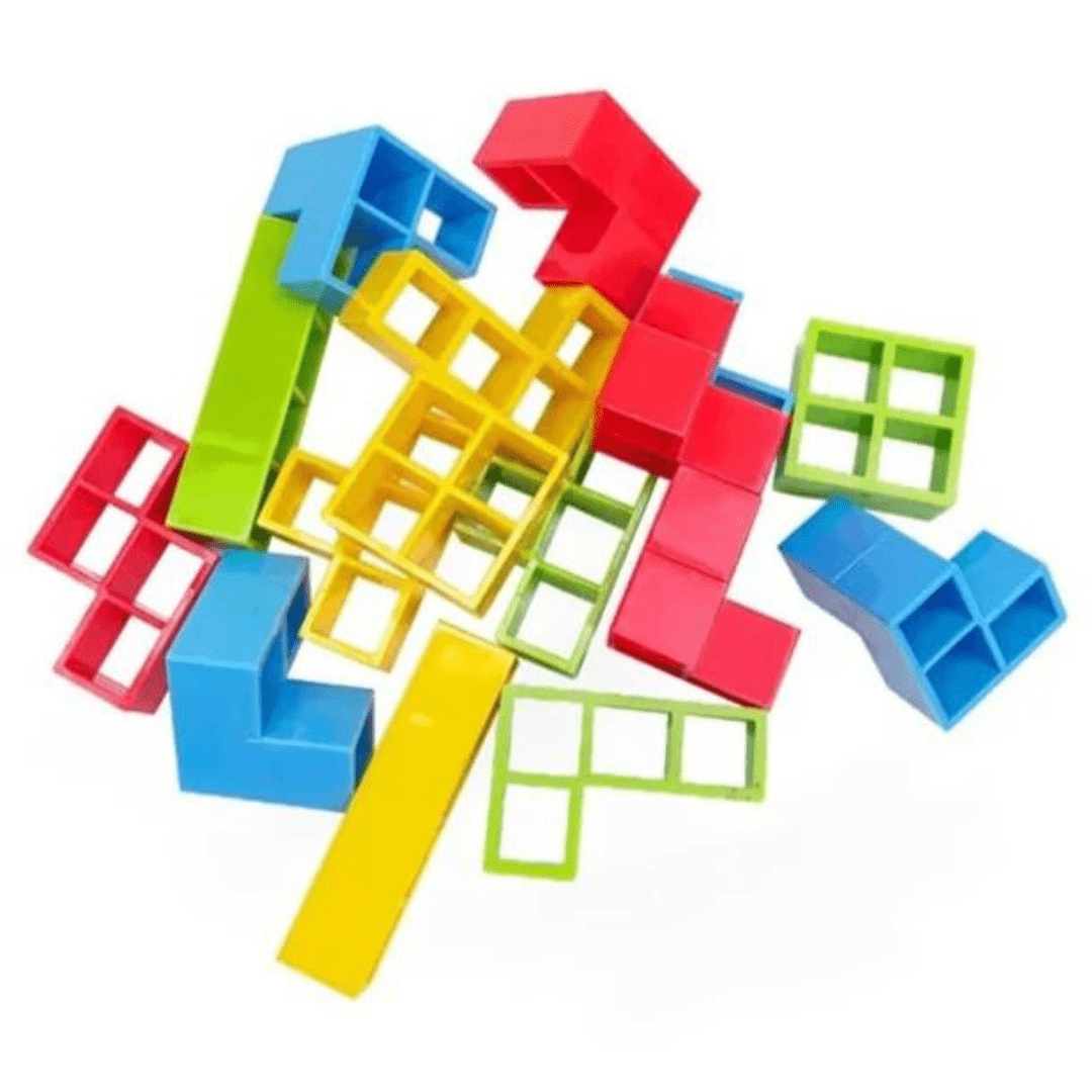 Frummies Balance Tetris |  Montessori Balanced Blocks