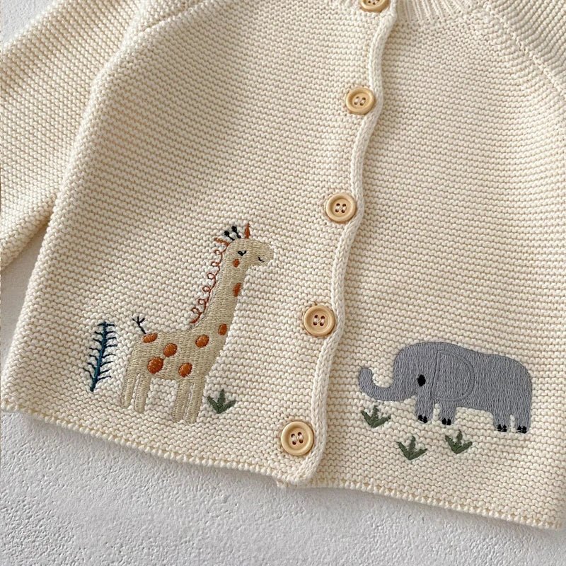 Gebreide Baby Safari Vest