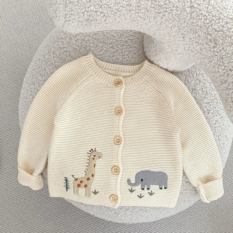 Gebreide Baby Safari Vest