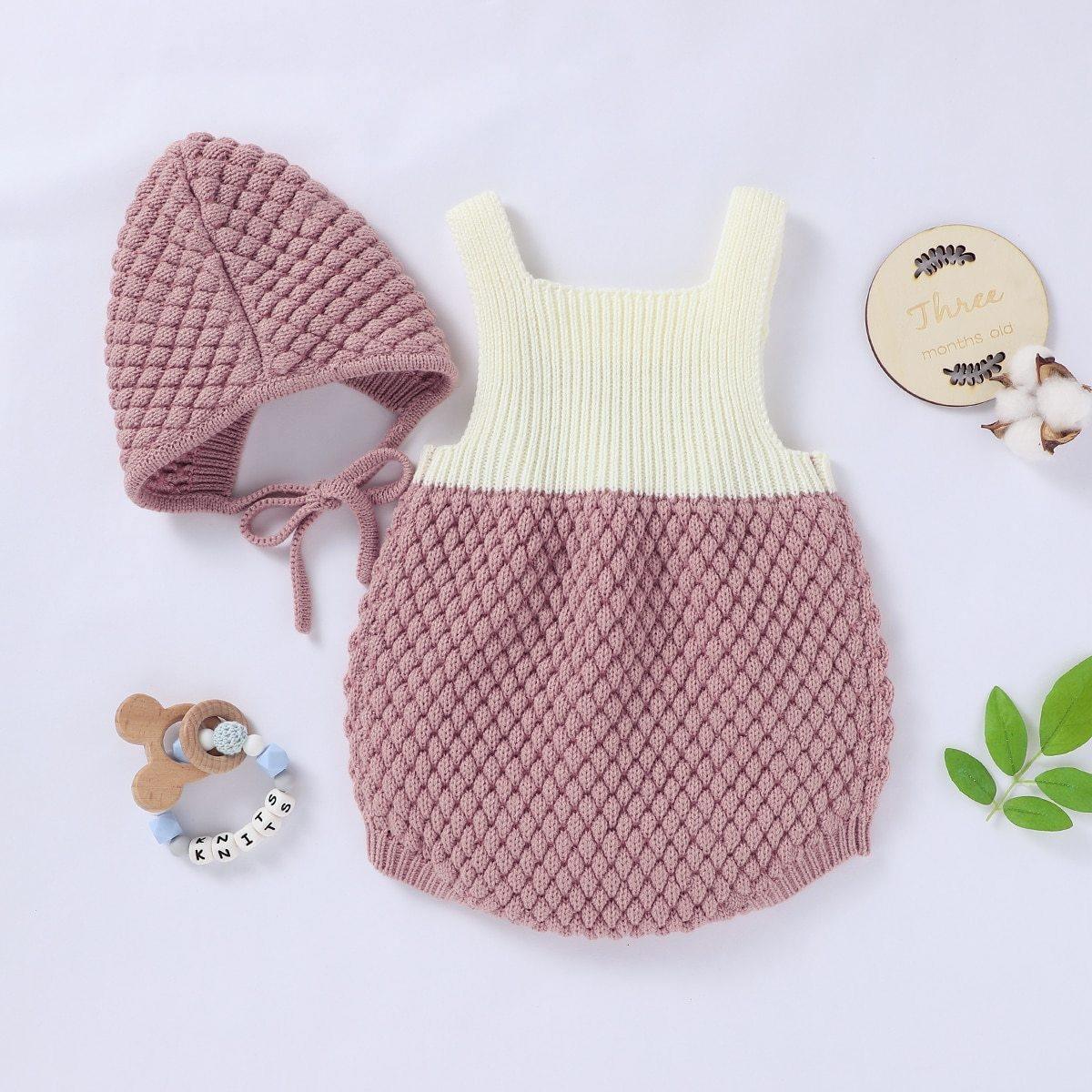 Funky Romper en Muts Set