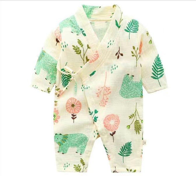 Geribbelde Baby Kimono