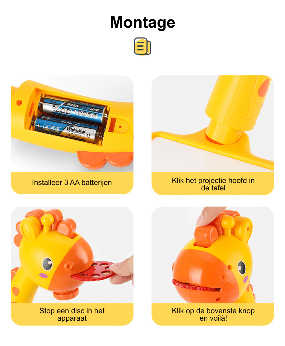 Magisch Teken Projector (+ GRATIS Tekenboek & Stiften)